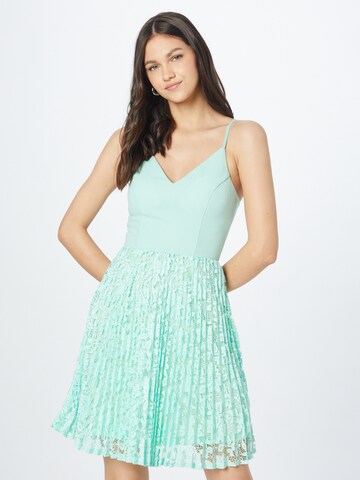 Skirt & Stiletto Nyári ruhák 'Viola' - zöld: elől