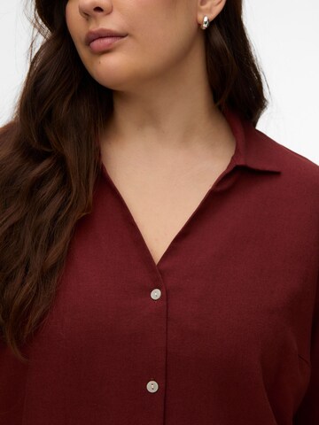 Vero Moda Curve Bluse 'VMCMymilo' in Rot