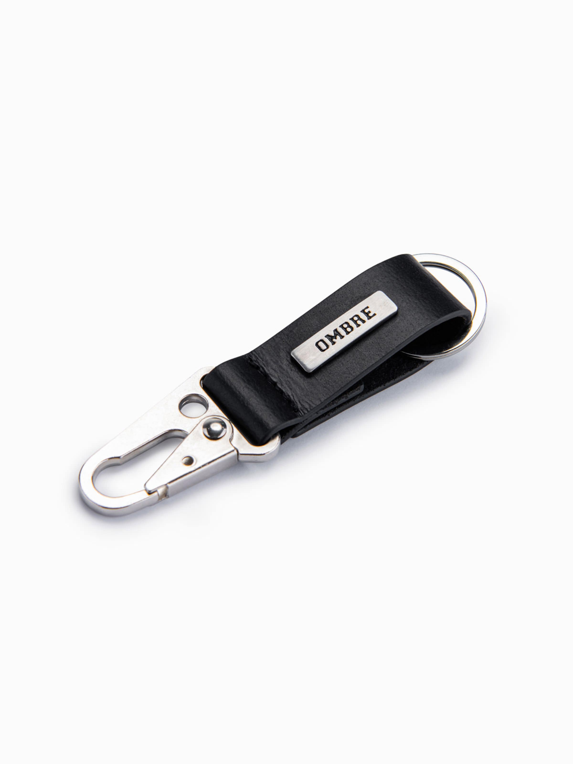 Ombre Key ring in Black: front