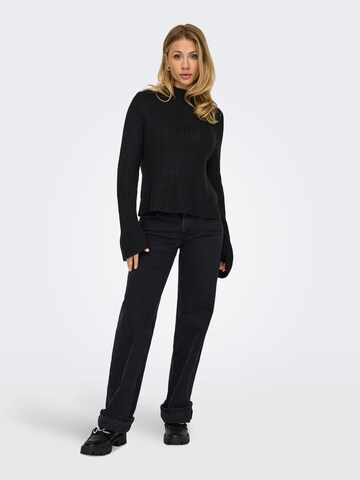 JDY Pullover 'JDYJusty Tine' in Schwarz