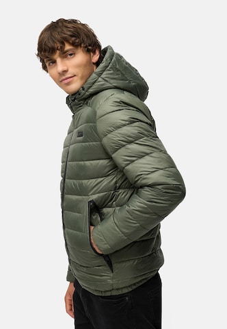 Ragwear Winter jacket 'Vellos' in Green