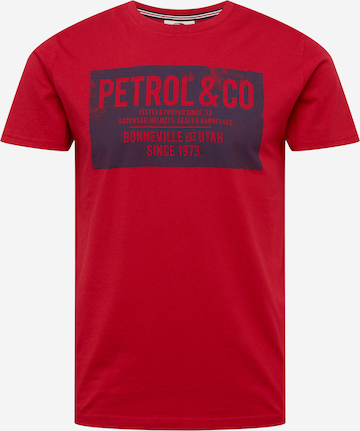 Petrol Industries Shirt in Red: front