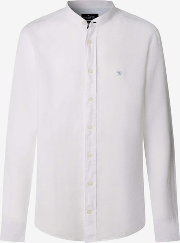 Chemise Hackett London en blanc : devant