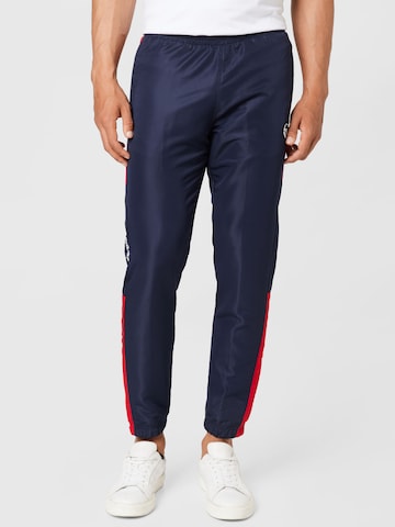 Sergio Tacchini Tapered Broek 'Abita' in Blauw: voorkant