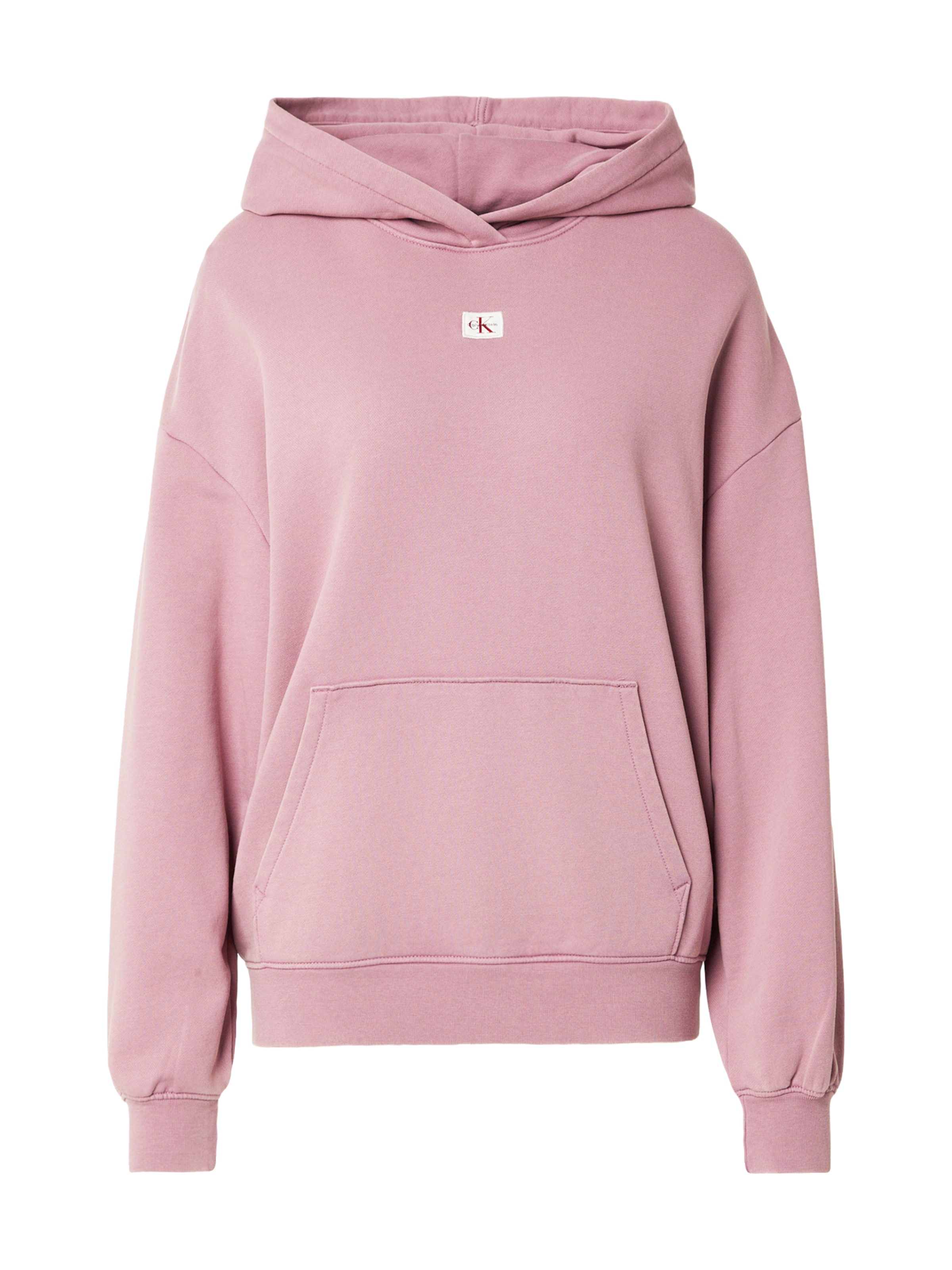 Calvin Klein Jeans Sweatshirt i rosa: framsida