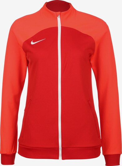 NIKE Sportjas in de kleur Rood / Donkerrood / Wit, Productweergave
