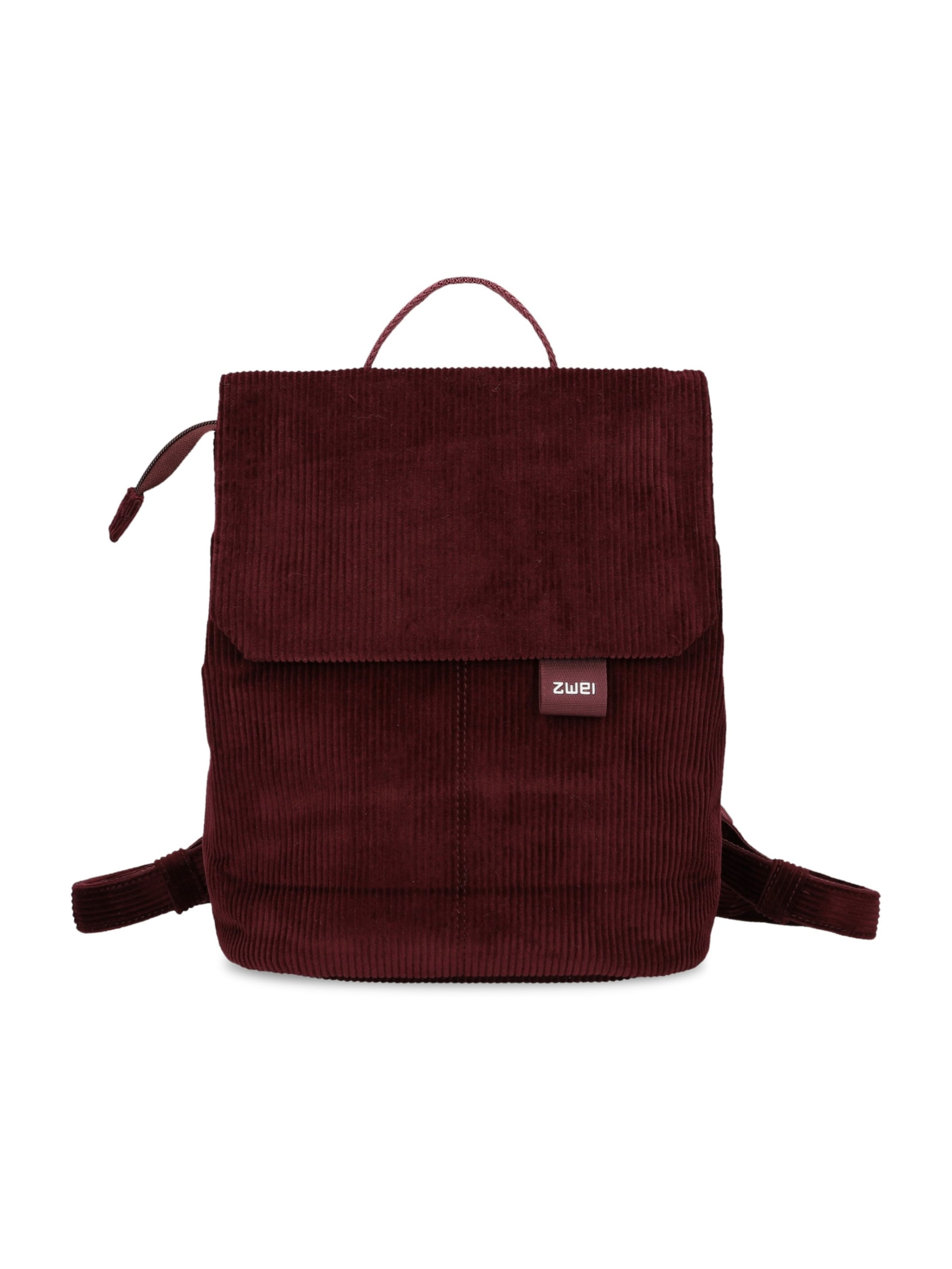 ZWEI Rucksack 'MADEMOISELLE.M MR8'‌‌‌‌‌‌‌‌ in One Size in dunkelrot, Produktansicht
