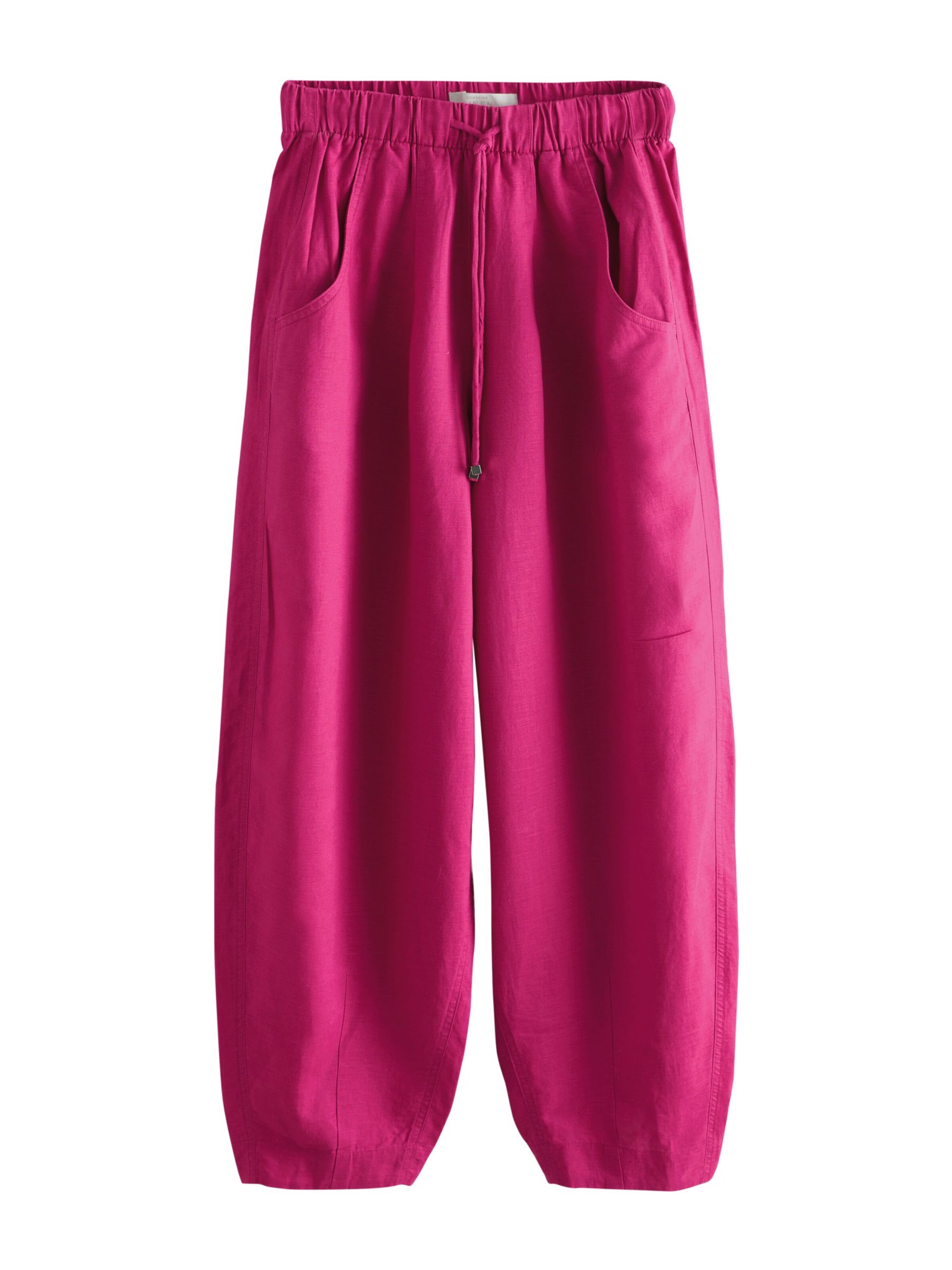 Pantaloni con pieghe di Next in rosa: frontale
