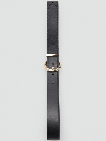 MANGO Belt 'TWISTER' in Black