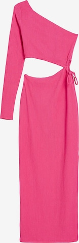 Bershka Obleka | roza barva: sprednja stran
