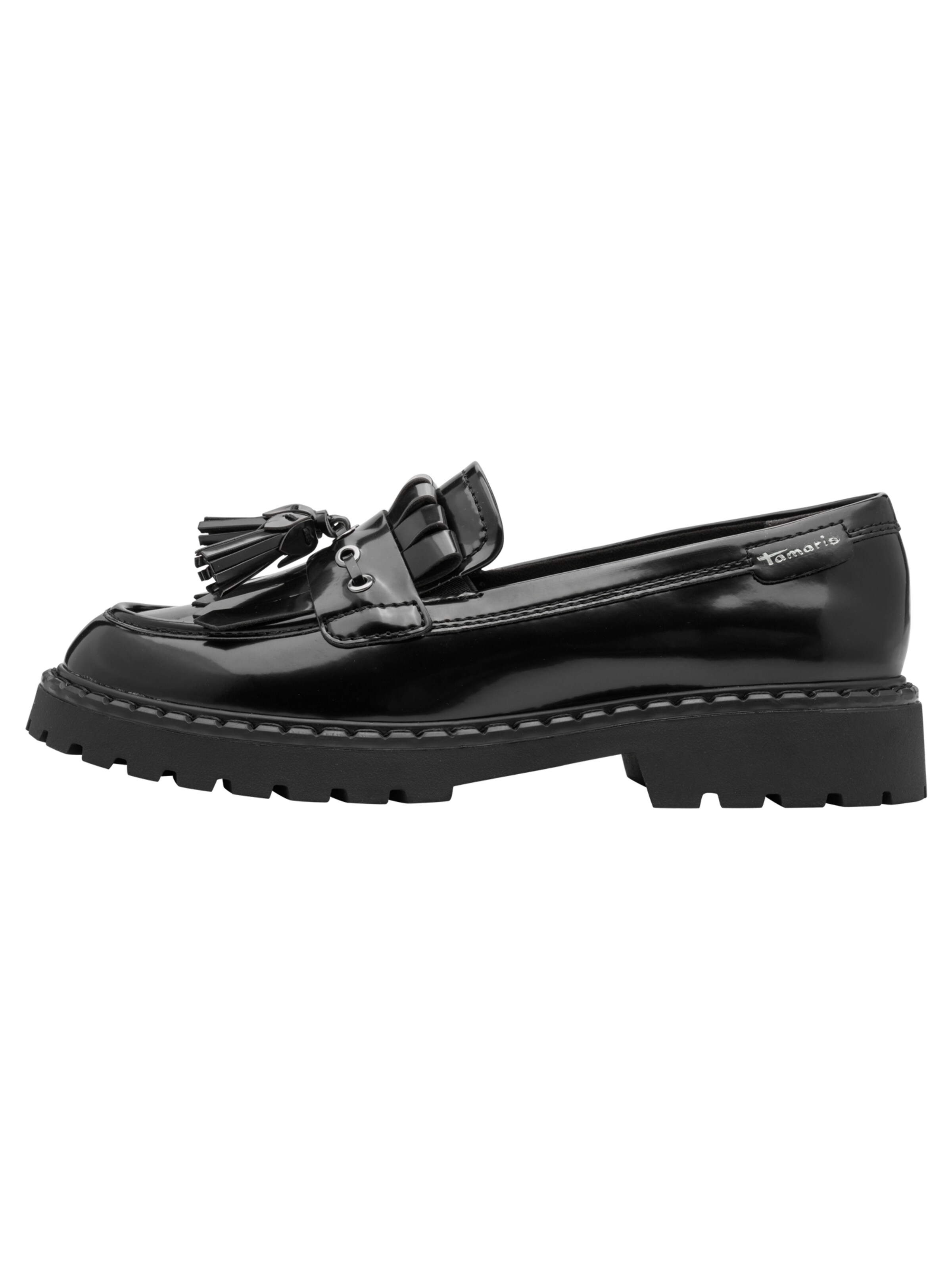 Tamaris Slipper in Schwarz