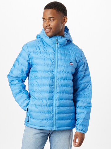 LEVI'S ® - Casaco meia-estação 'Presidio Pkbl Hooded Jkt' em azul: frente