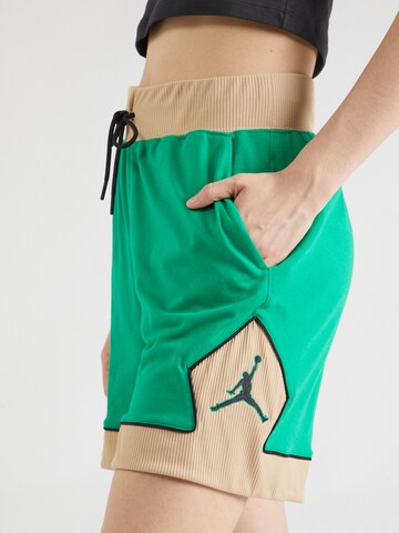 Jordan Regular Sports trousers in Green