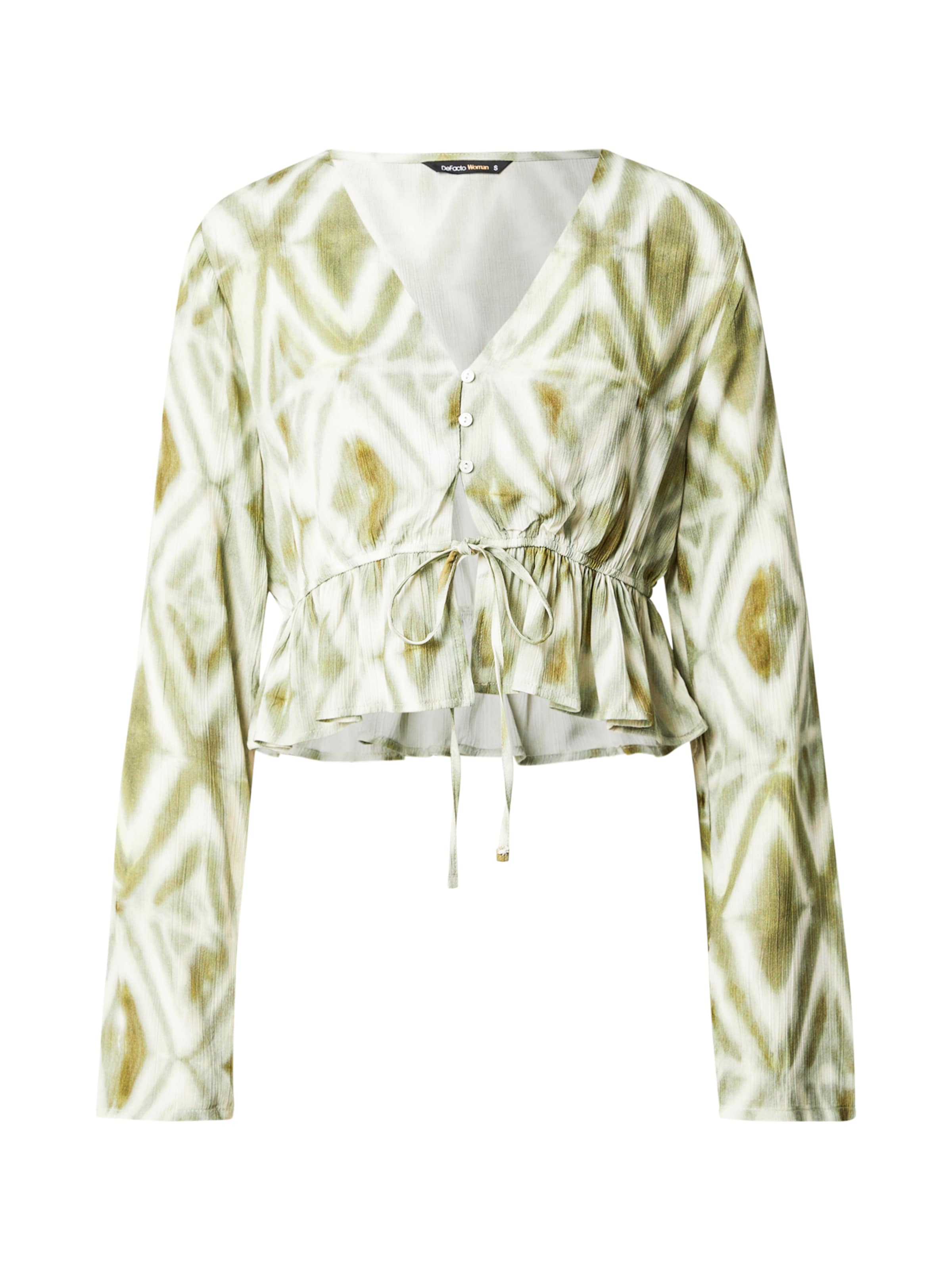 DeFacto Блузка в Зеленый: спереди