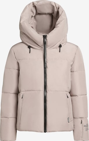 Giacca invernale 'Audrey Matt' di khujo in beige: frontale