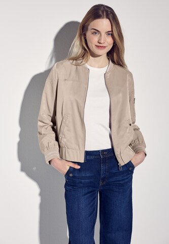 STREET ONE Übergangsjacke in Beige: Vorderseite
