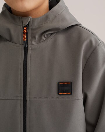 WE Fashion Демисезонная куртка в Серый