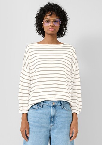 QS Svetr – béžová: přední strana