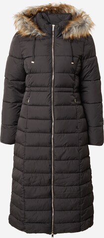 Oasis Winter Coat in Black: front