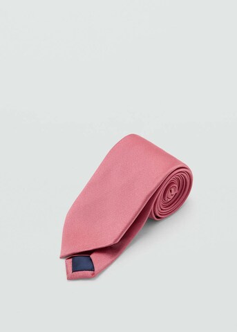 MANGO MAN Tie in Pink