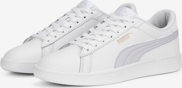 PUMA - Zapatillas deportivas bajas 'Smash 3.0' en blanco: frente