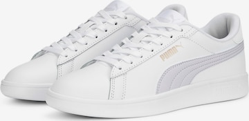 Baskets basses 'Smash 3.0' PUMA en blanc : devant