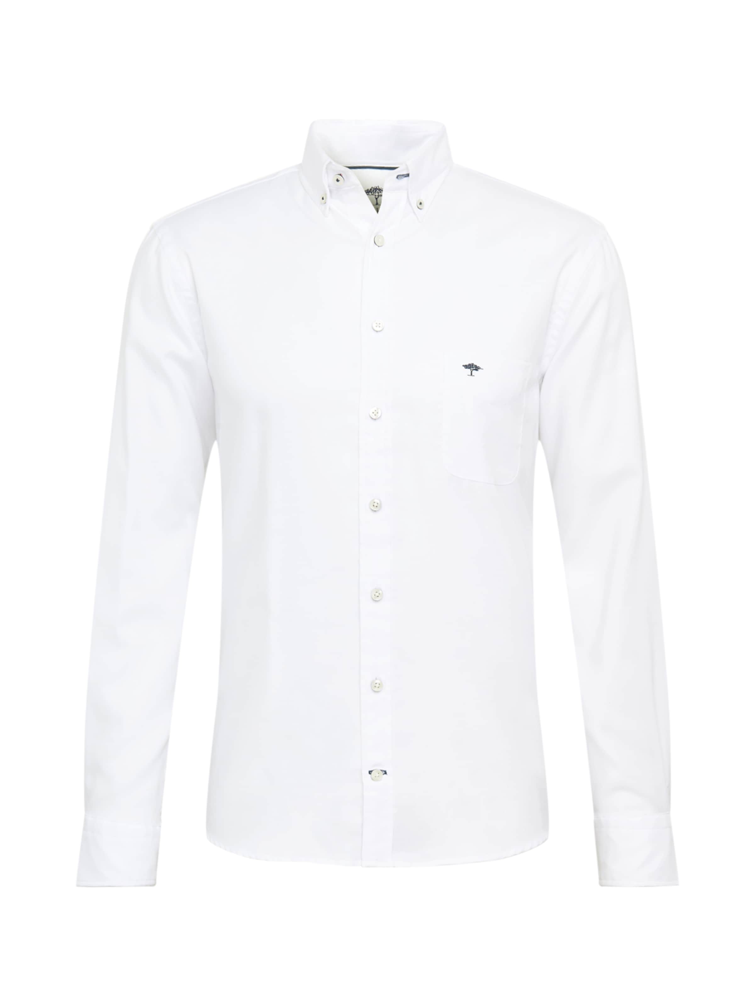 FYNCH-HATTON Regular fit Business shirt in White: front