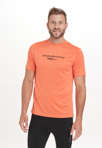 ENDURANCE Functioneel shirt 'Dipat' in Oranje: voorkant