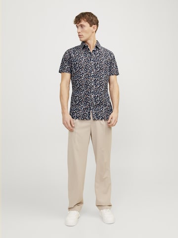 Slim fit Camicia 'Summer' di JACK & JONES in blu