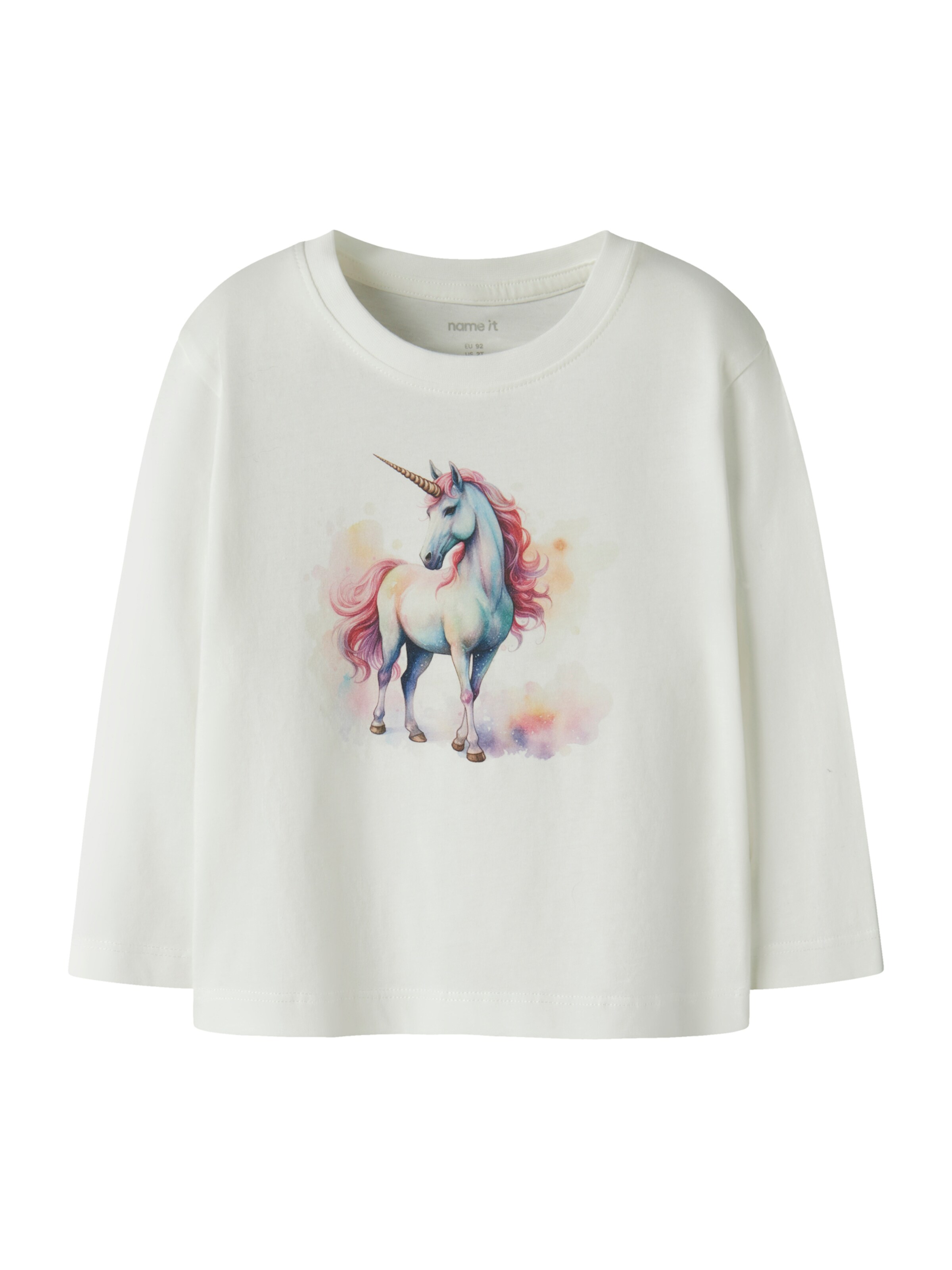 NAME IT Póló 'NMFVOTEA' - fehér: elől