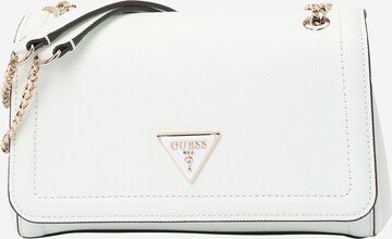 Sac bandoulière 'Noelle' GUESS en blanc : devant