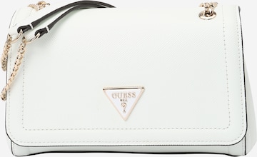 GUESS Shoulder Bag 'Noelle' in White: front