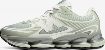 Sneaker bassa 'ABZORB 2000' di new balance in verde: frontale
