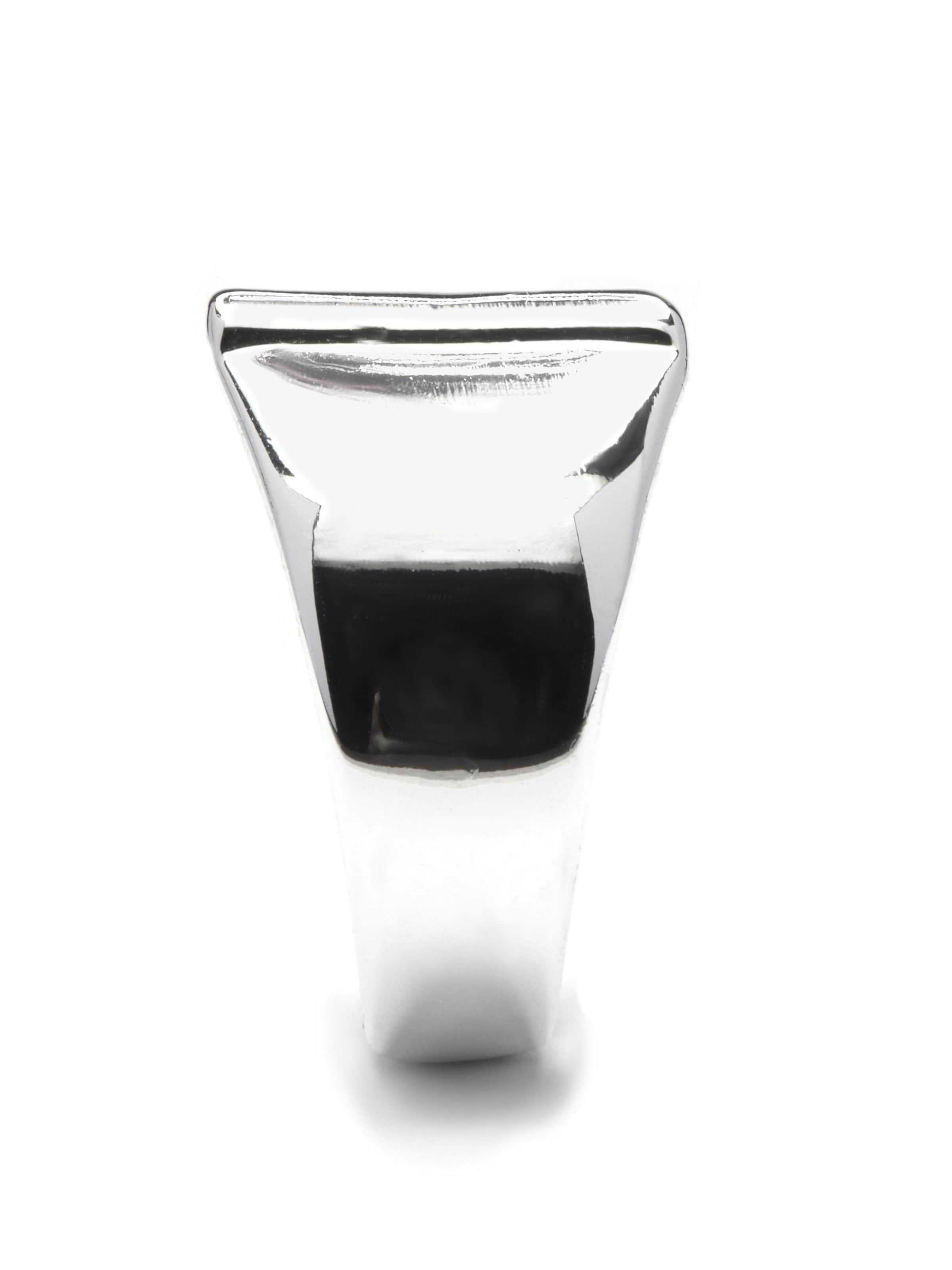 Luxenter Ring 'Alphabet I' in Zilver
