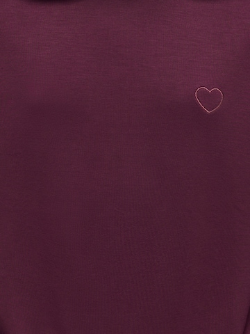Sweat-shirt 'KOGAda-Cooper' ONLY GIRLS en rouge