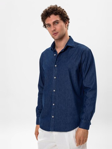 T-Shirt Antioch en bleu