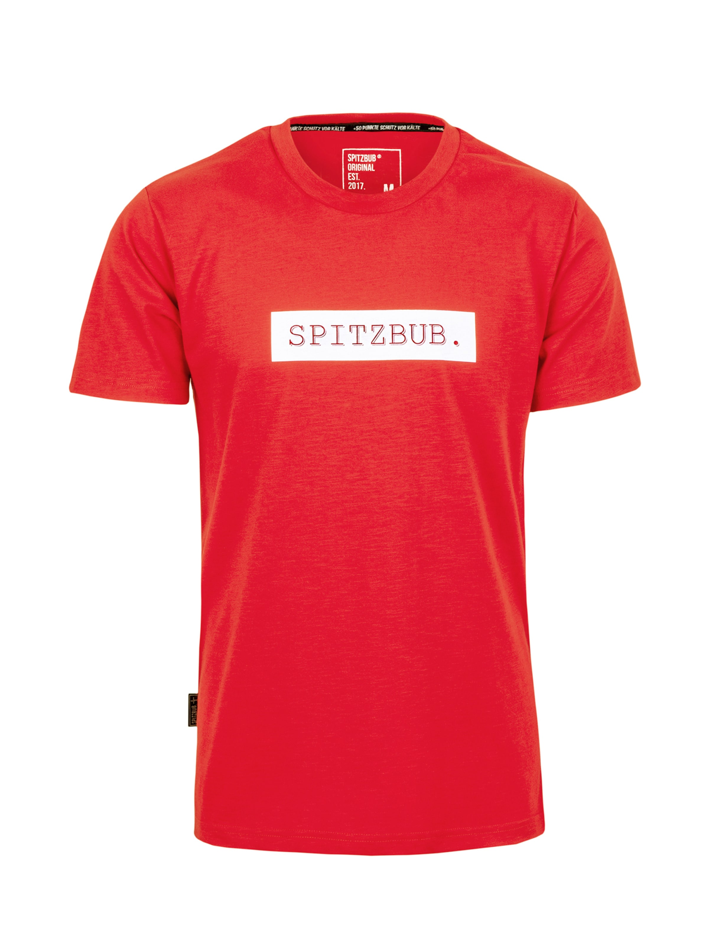 SPITZBUB Shirt 'Udo' in Red: front