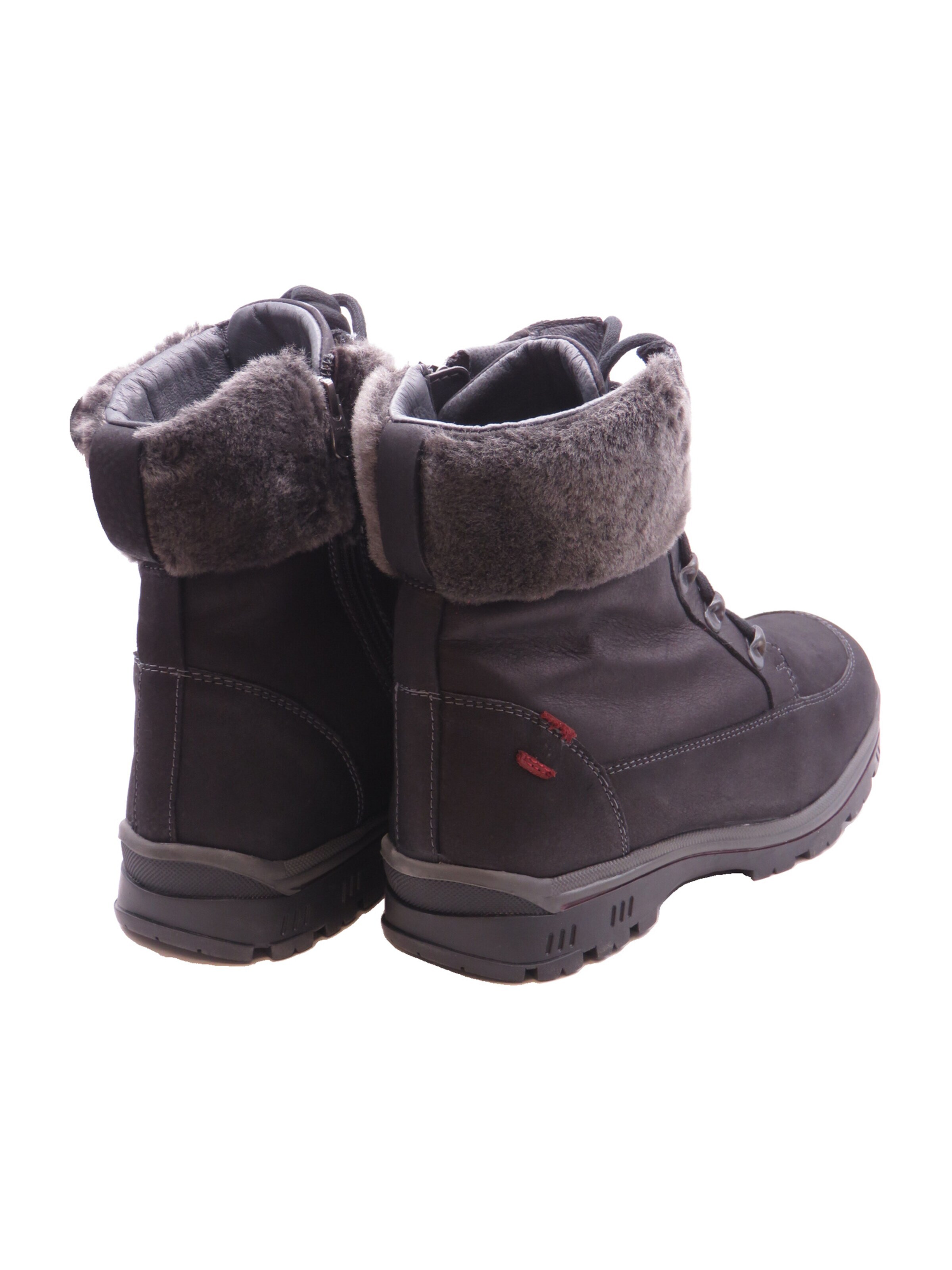 Klaveness Footwear - Botines con cordones 'Mette' en negro