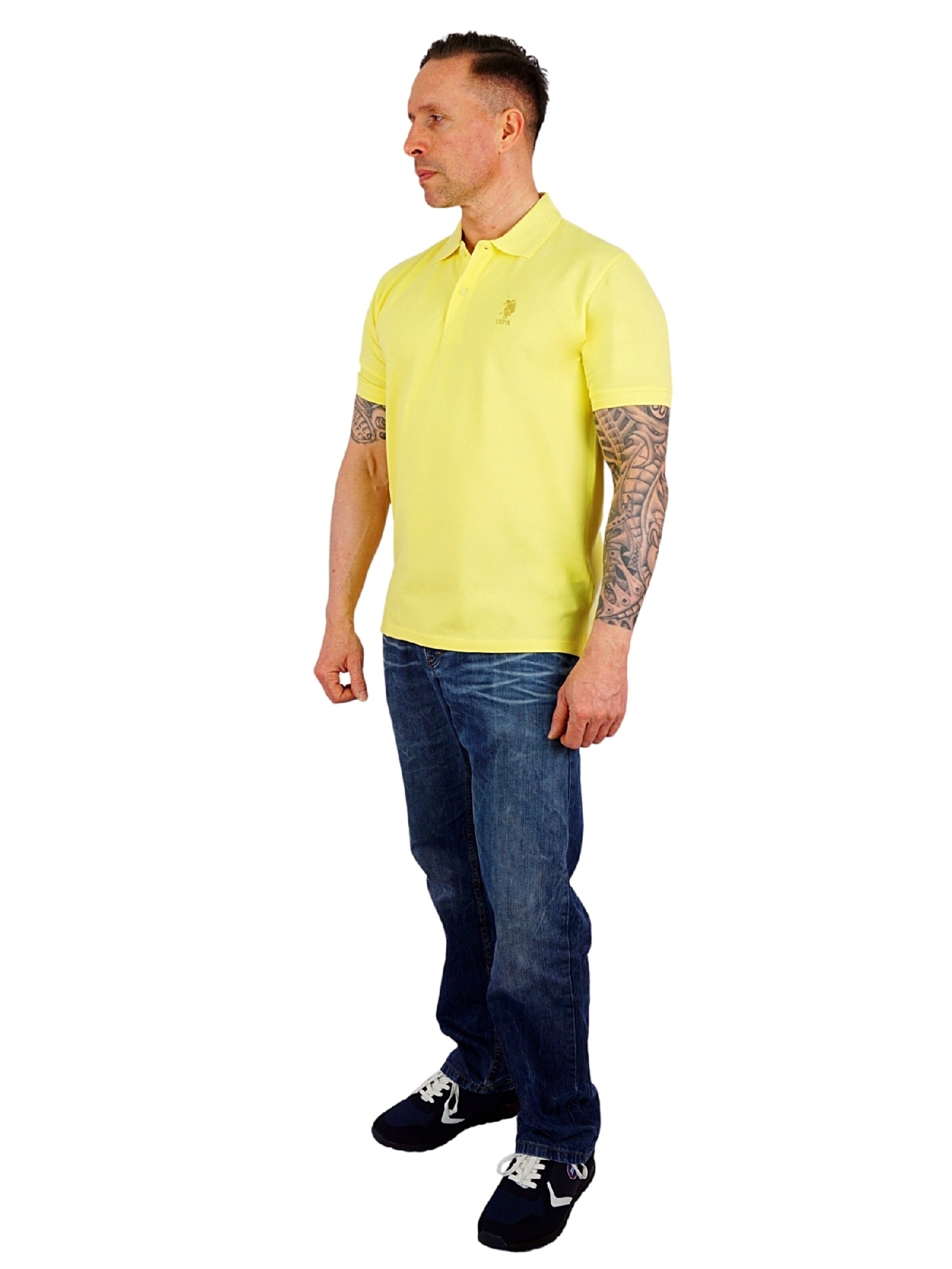 U.S. POLO ASSN. Bluser & t-shirts 'Axel' i gul