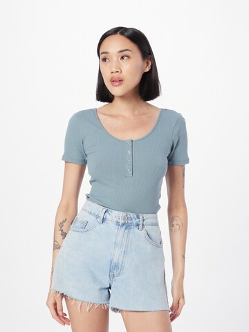 PIECES Shirt 'Kitte' in Blue: front