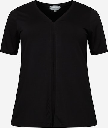 Tom Tailor Women + Shirt in Black: front