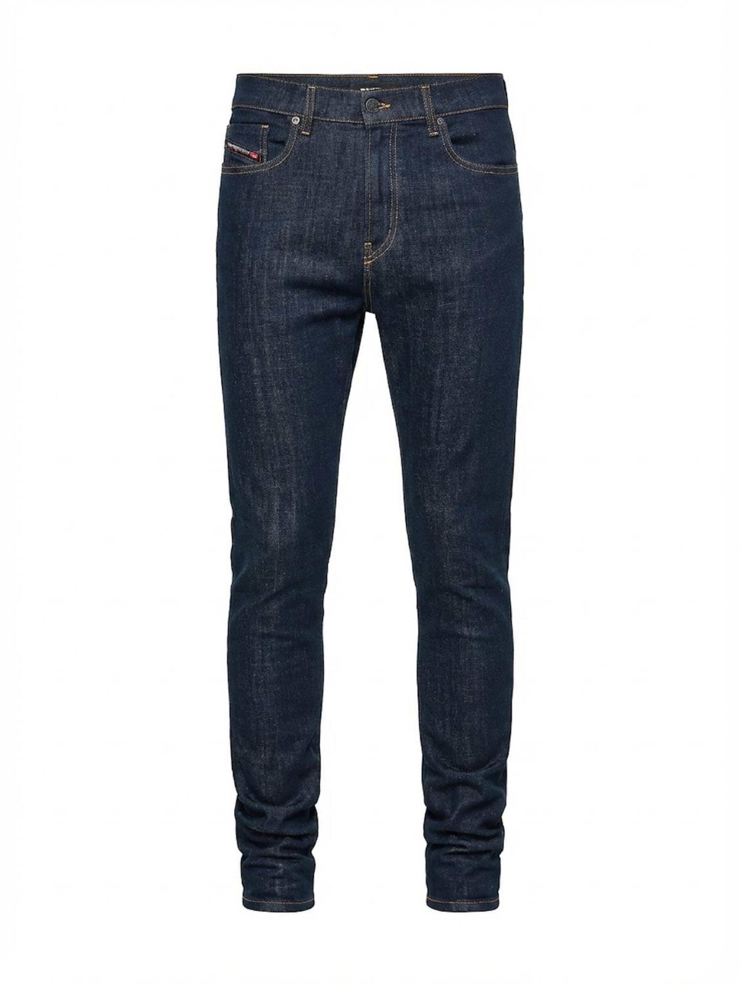 DIESEL Skinny Jeans 'High Waist D-Amny' in Blauw: voorkant