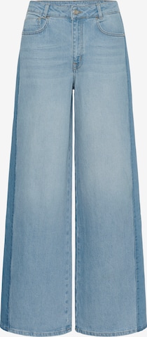 mėlyna My Essential Wardrobe Plačios klešnės Džinsai 'Lise': priekis