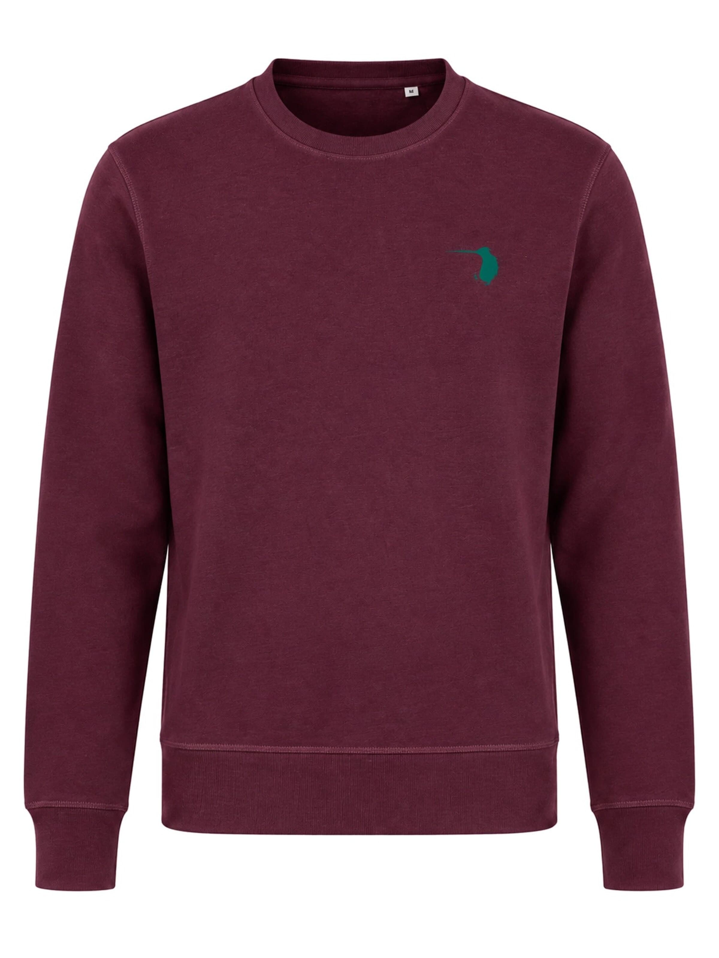 Rednib Sweatshirt 'Crew Stitch' in XS in Crimson, Item view