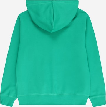 UNITED COLORS OF BENETTON Sweatjacke in Grün