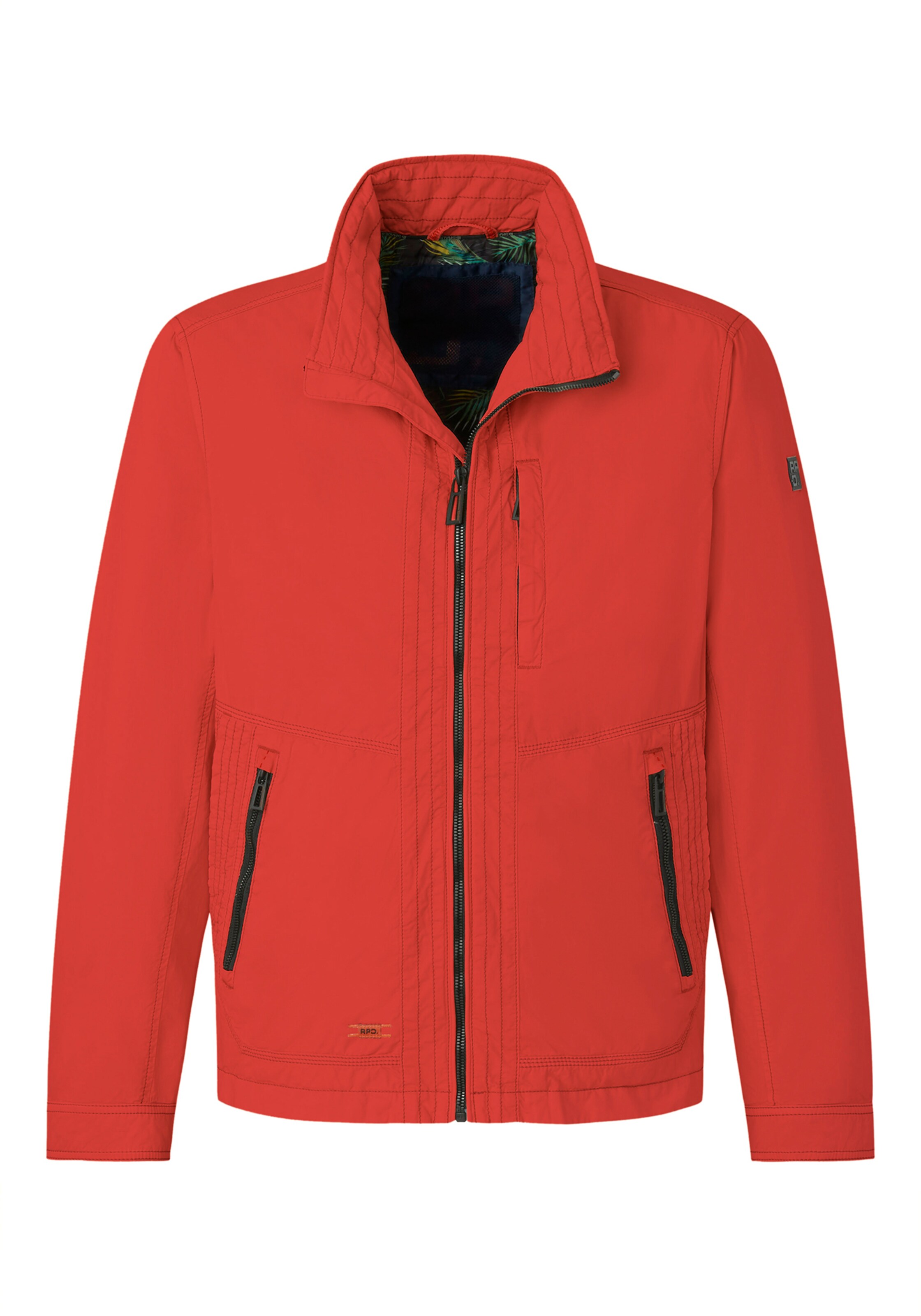 REDPOINT Between-Season Jacket in Red: front