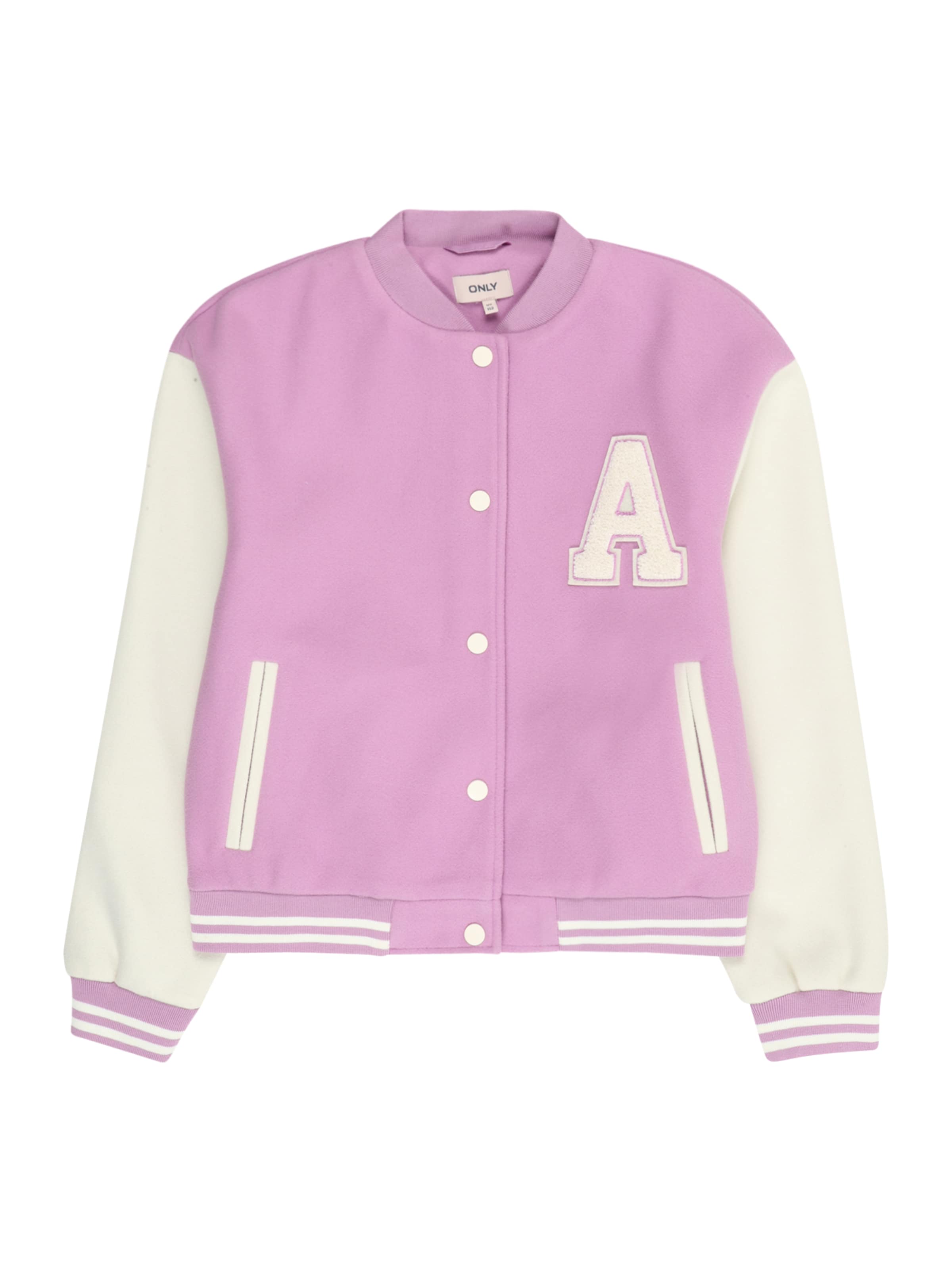 ONLY GIRLS Övergångsjacka 'KOGSILJA' i lila: framsida