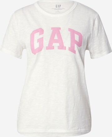 T-shirt GAP en blanc : devant