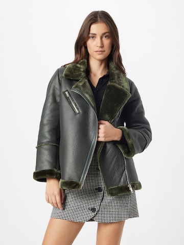 ABOUT YOU Between-season jacket 'Rose' in Green: front