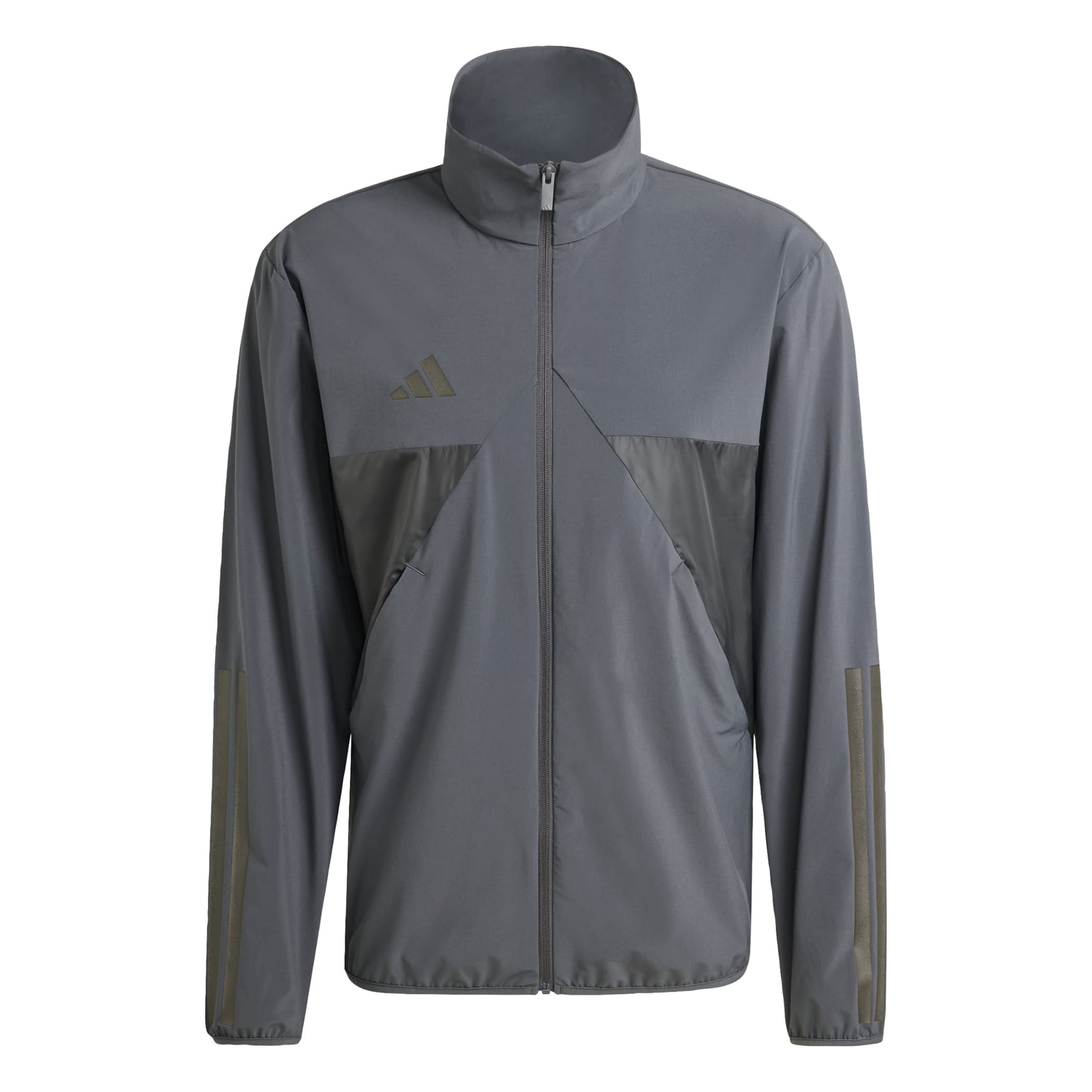 Vestes d’entraînement 'House of Tiro' ADIDAS SPORTSWEAR en gris : devant
